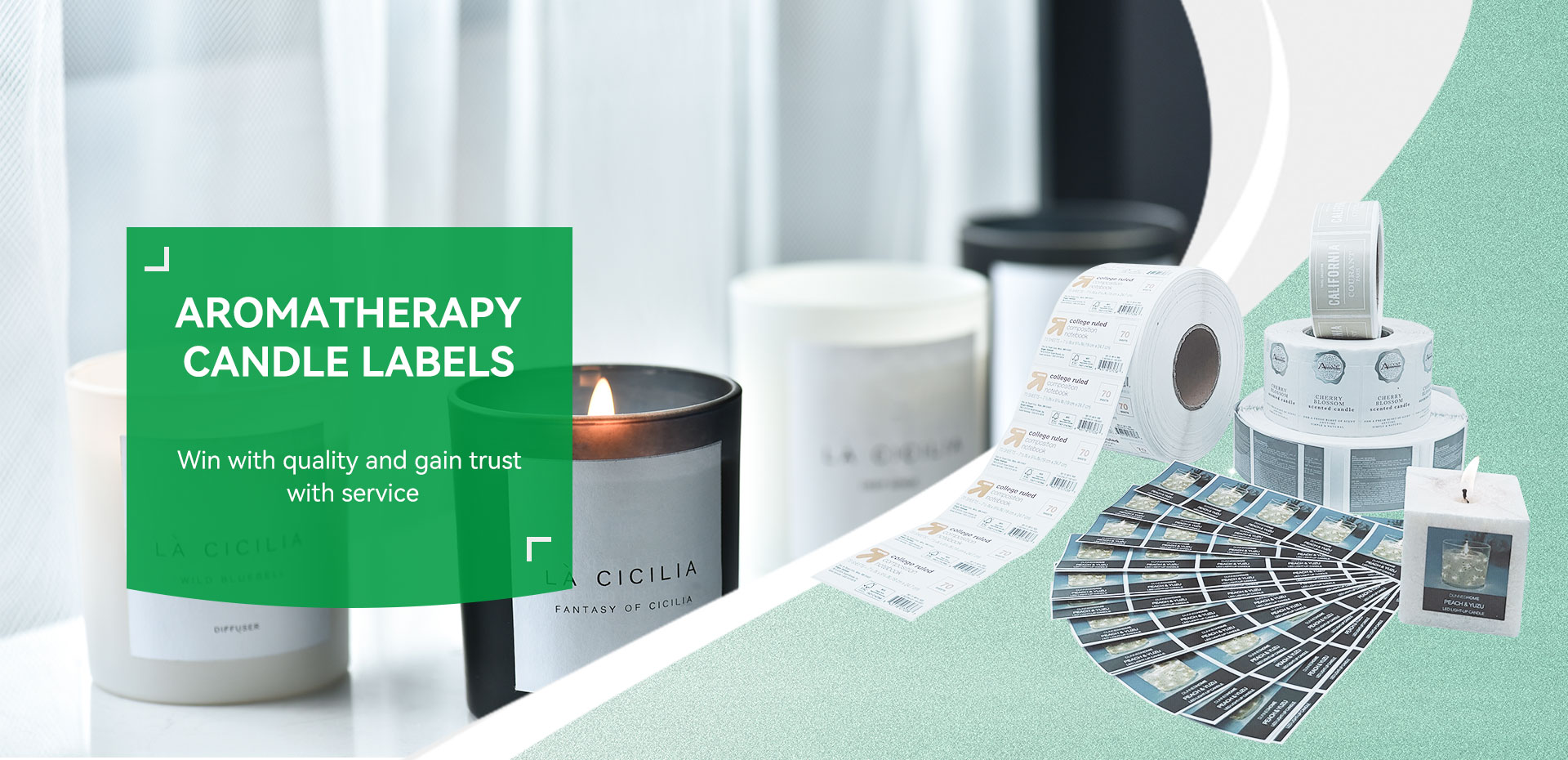 Déantóir lipéad ilchisealach coinnle aromatherapy