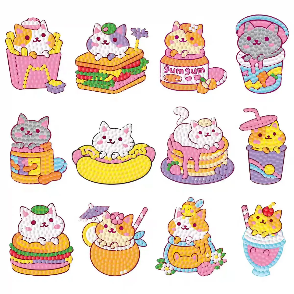 An bhfuil a fhios agat faoi greamáin diamanta DIY?