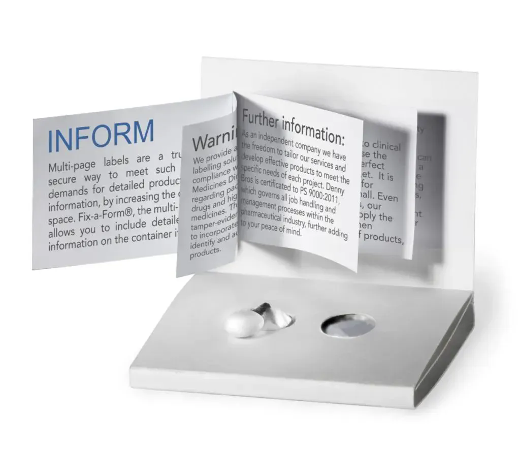 Conas a Úsáidtear Lipéid Bróisiúir ar fud na dTionscal Pacáistithe agus Margaíochta?