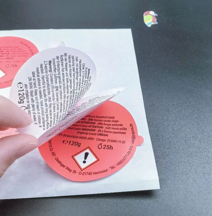 Multi Ply Perfume Label